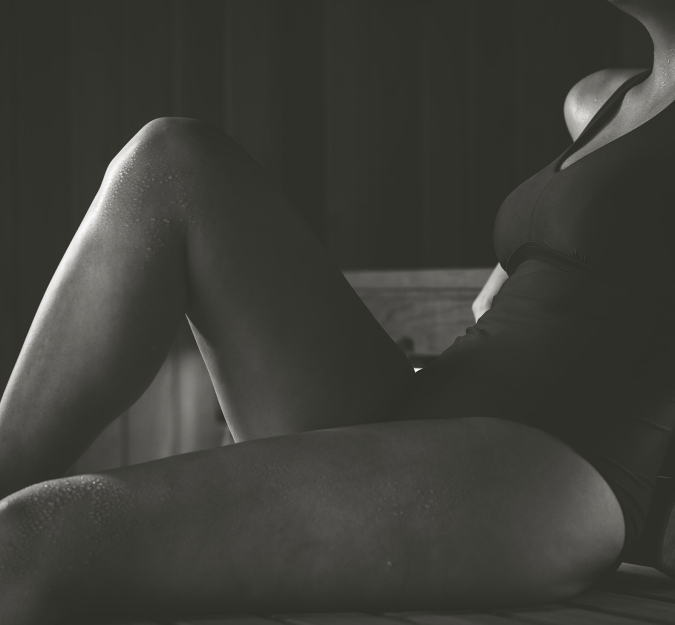 Relax in the Finnish Sauna at BASIN Glacial Waters