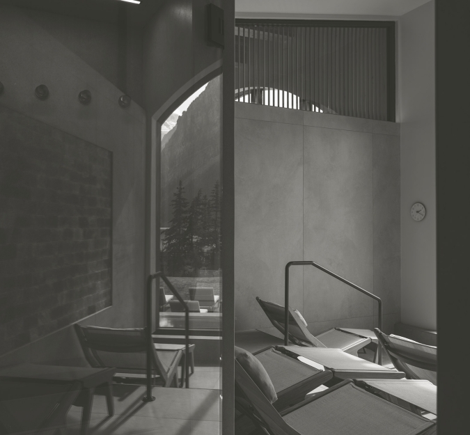 Silent Salt Relax at BASIN Glacial Waters